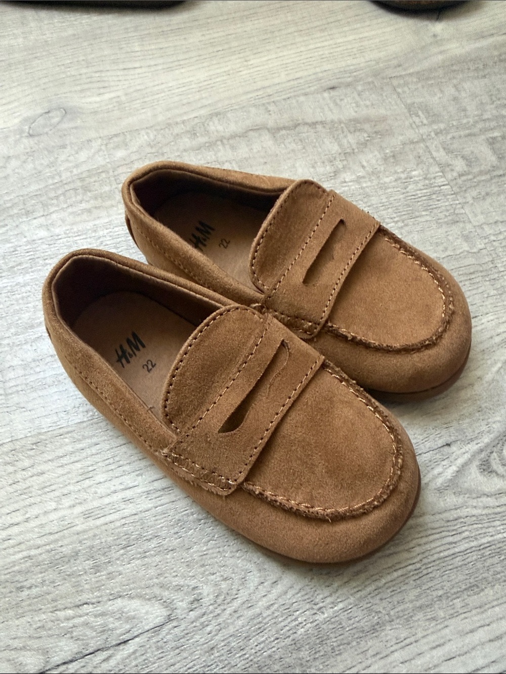 Toddler Boy H&M Suede-Look Penny Loafers